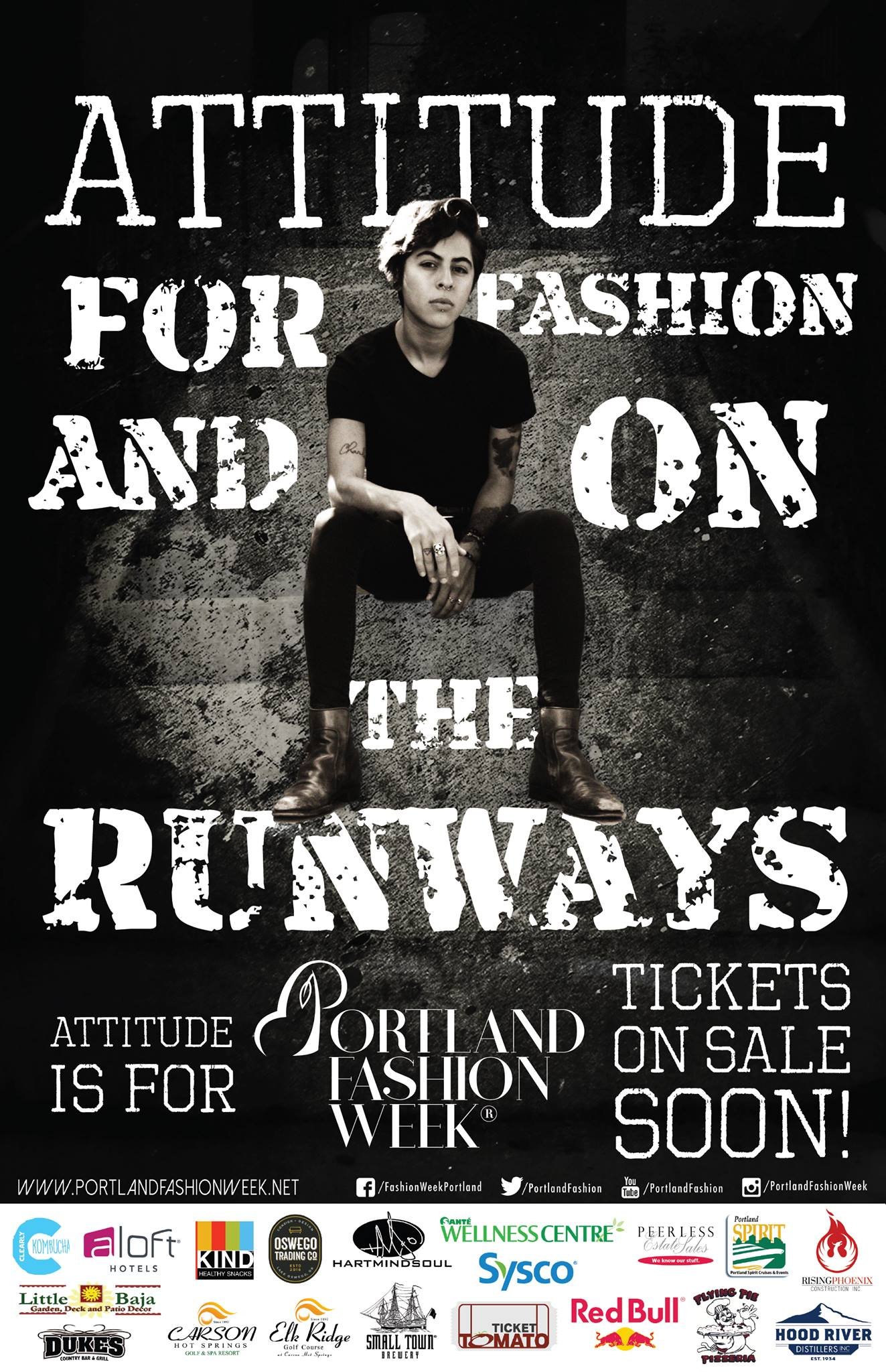 PFW is all about fashion with edge and an attitude!