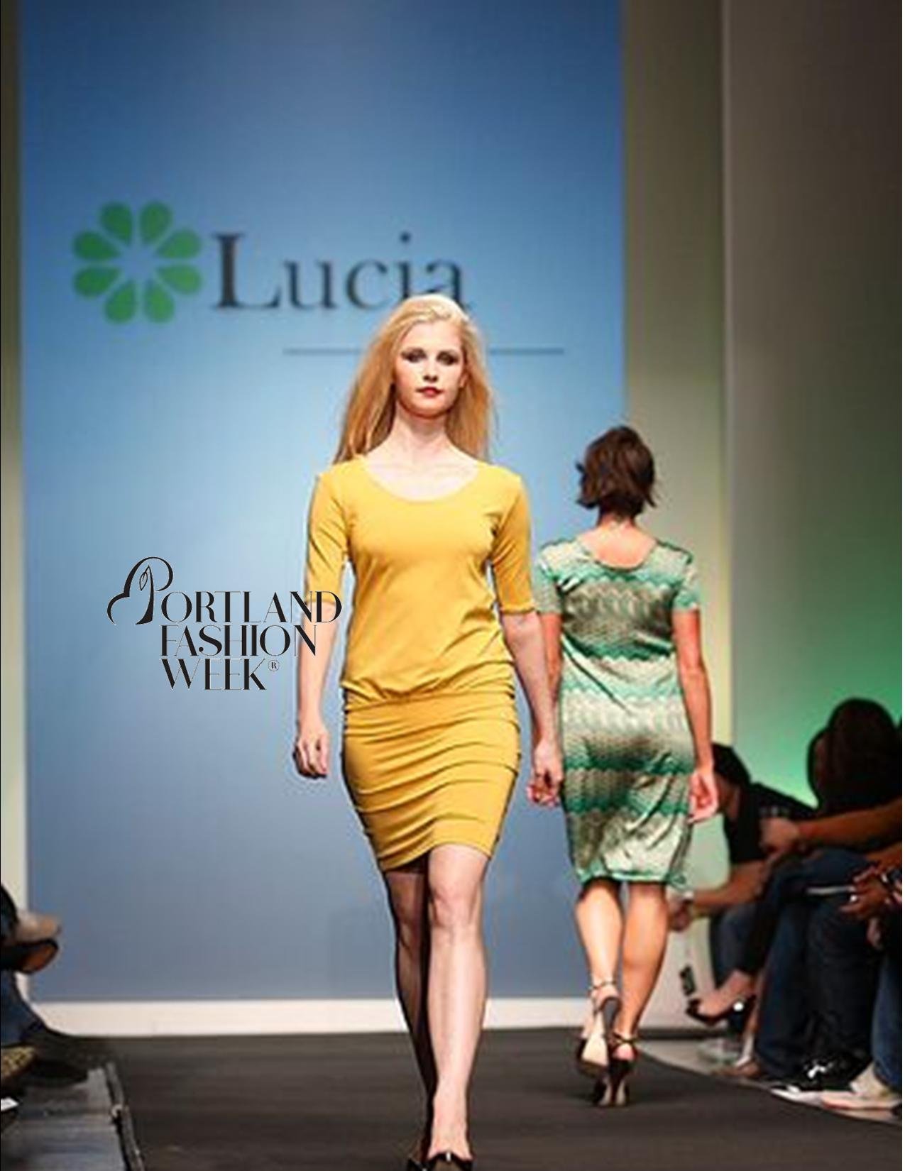 Portland Fashion Week 2008. Designer:  Lucia. 